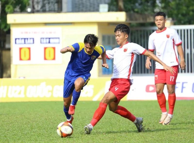 Mưa bàn thắng tại vòng loại giải U.21, lộ diện các đội lọt vào vòng chung kết- Ảnh 6.