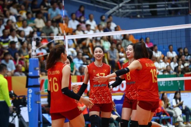 Nóng: Loại U.21 Canada, đội tuyển Việt Nam vào bán kết giải bóng chuyền Thượng Hải Future Stars- Ảnh 1.
