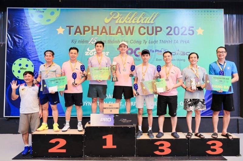 Tranh tài sôi nổi tại giải pickleball TAPHALAW Cup 2025- Ảnh 3.