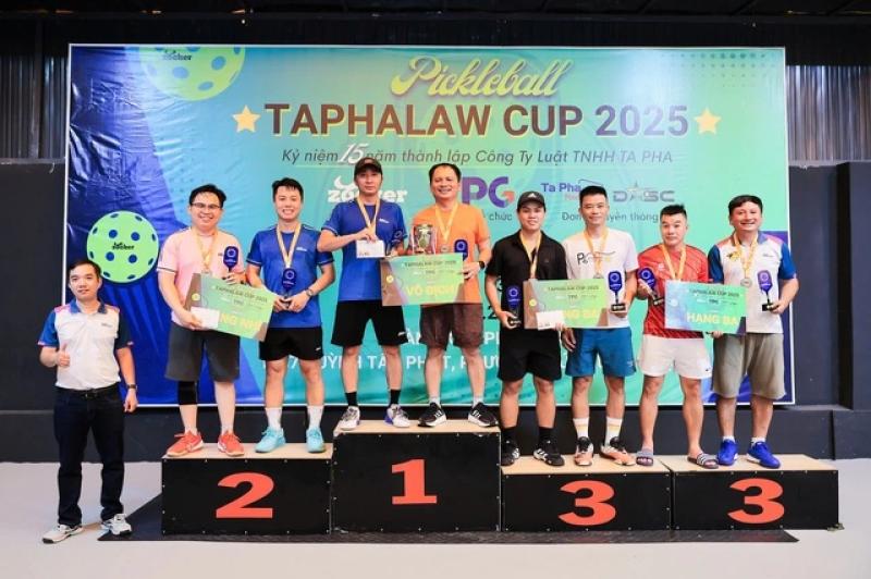 Tranh tài sôi nổi tại giải pickleball TAPHALAW Cup 2025- Ảnh 4.