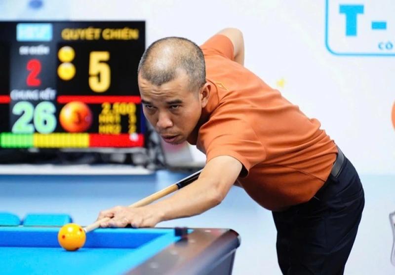 Trần Quyết Chiến chinh phục huy chương billiards danh giá- Ảnh 1.