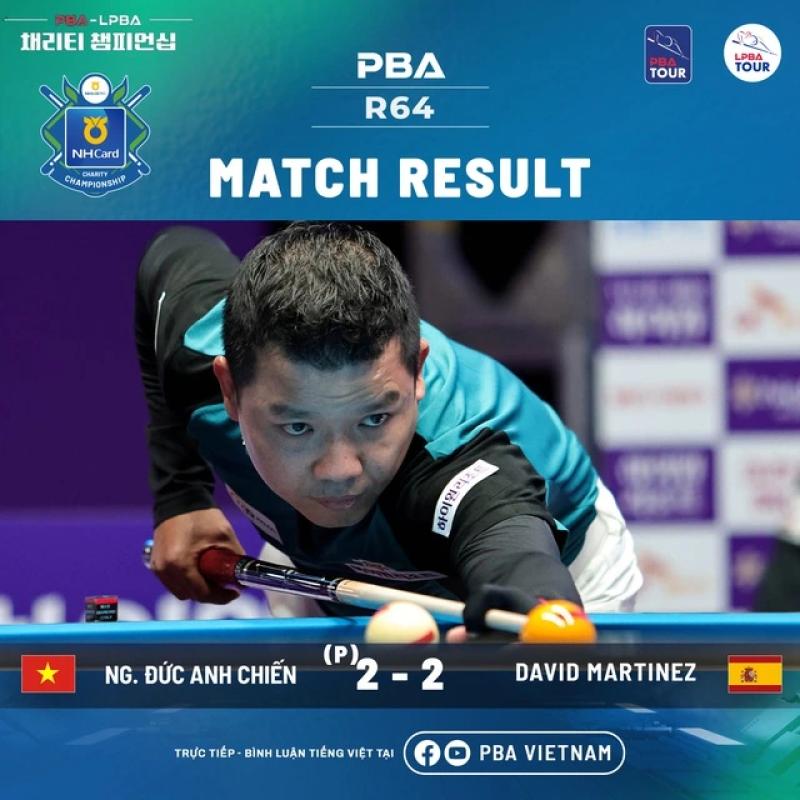 Billiards: Cơ thủ Việt Nam ngược dòng nghẹt thở, đánh bại nhà vô địch Tây Ban Nha- Ảnh 1.