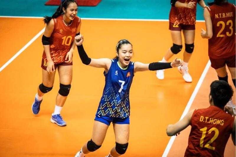 U.21 Việt Nam tìm lại chiến thắng ở giải bóng chuyền U.21 thế giới tại Indonesia- Ảnh 1.