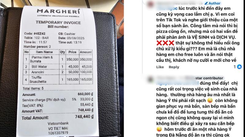 Khách tố pizza có ruồi, nhà hàng gắp bỏ hâm nóng 'diệt vi trùng' bán tiếp- Ảnh 2. Khách tố pizza có ruồi, nhà hàng gắp bỏ hâm nóng 'diệt vi trùng' bán tiếp- Ảnh 2.