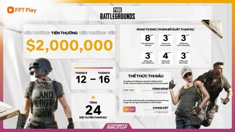 3 đội PUBG của Việt Nam tranh tài tại EWC 2025, xem trực tiếp ở đâu?- Ảnh 2.