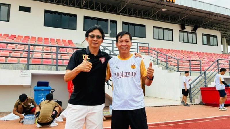 HAGL tái ngộ 'cố nhân' Dusit tại Thái Lan, tiếp tục đá giao hữu rèn quân- Ảnh 1. HAGL tái ngộ 'cố nhân' Dusit tại Thái Lan, tiếp tục đá giao hữu rèn quân- Ảnh 1.