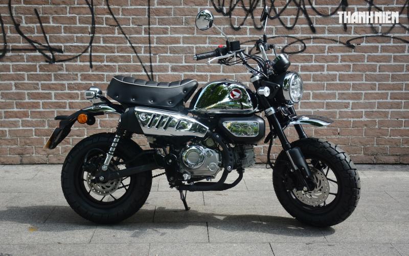 'Xe khỉ' Honda Monkey Chrome Legacy đầu tiên về Việt Nam, chỉ có 3 chiếc - Ảnh 1.