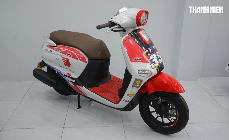 Chỉ sản xuất 99 chiếc, Honda Giorno+ SC35 ThaiGP bất ngờ xuất hiện tại Việt Nam - Ảnh 2.