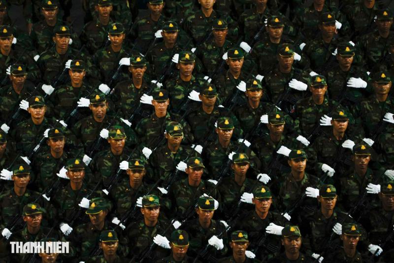 Quân nhân Nga , Lào , Campuchia tham gia diễu binh tại Quảng trường Ba Đình - Ảnh 11. Quân nhân Nga , Lào , Campuchia tham gia diễu binh tại Quảng trường Ba Đình - Ảnh 11.