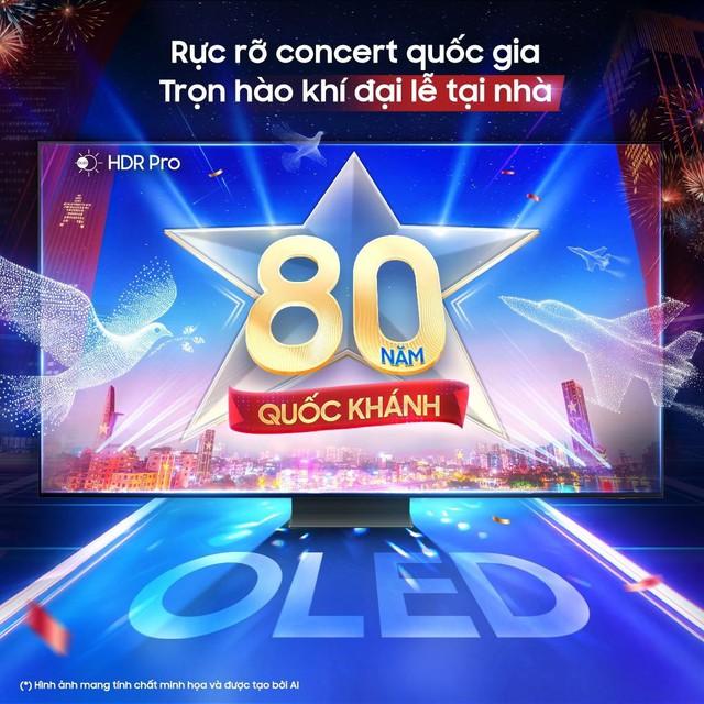 Gợi ý đón Quốc khánh đầy ắp tự hào, trọn vẹn niềm vui cùng Samsung AI TV- Ảnh 5. Gợi ý đón Quốc khánh đầy ắp tự hào, trọn vẹn niềm vui cùng Samsung AI TV- Ảnh 5.