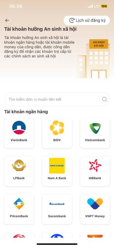 Những ngân hàng nào đã liên kết trên tài khoản an sinh xã hội của VNeID?- Ảnh 1. Những ngân hàng nào đã liên kết trên tài khoản an sinh xã hội của VNeID?- Ảnh 1.