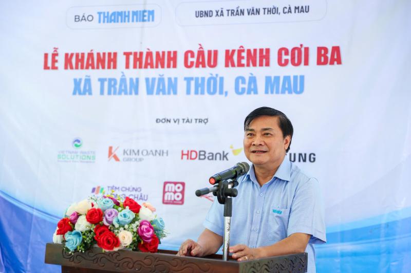 Báo Thanh Niên khánh thành cây cầu 'trong mơ' ở vùng đất cuối bản đồ Việt Nam- Ảnh 2. Báo Thanh Niên khánh thành cây cầu 'trong mơ' ở vùng đất cuối bản đồ Việt Nam- Ảnh 2.