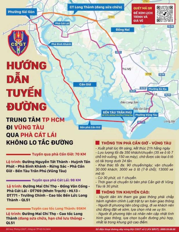 Nghỉ lễ 2.9: CSGT TP.HCM cảnh báo quan trọng, người dân đặc biệt lưu ý - Ảnh 3.