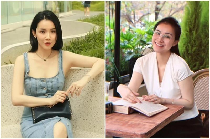 Hoa hậu Thùy Lâm khoe 2 con sở hữu chiều cao 'khủng' - Ảnh 2.