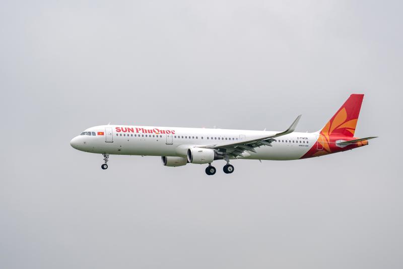 Sun PhuQuoc Airways đón cùng lúc 2 tàu Airbus A321CEO, 'thần tốc' hoàn thiện đội bay - Ảnh 5.