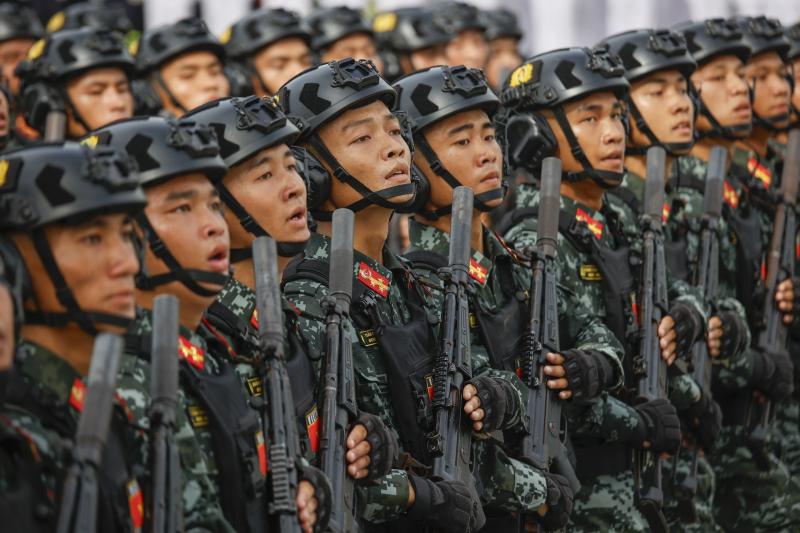 Kỵ binh xuất hiện tại buổi hợp luyện nhiệm vụ diễu binh A80- Ảnh 26.
