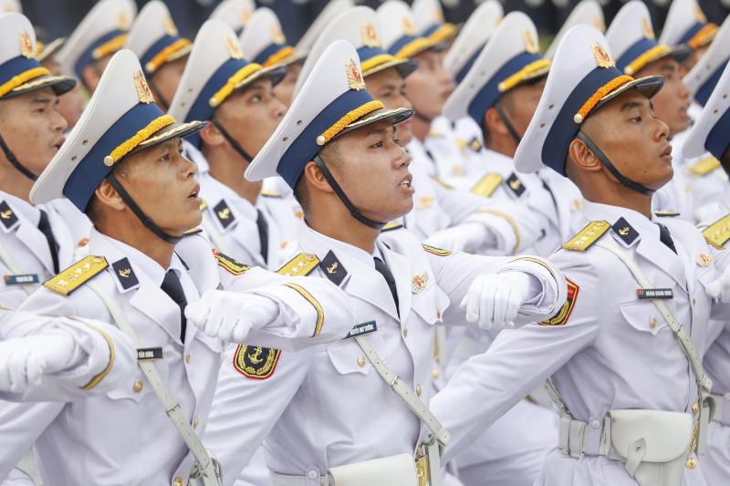 Kỵ binh xuất hiện tại buổi hợp luyện nhiệm vụ diễu binh A80- Ảnh 4.