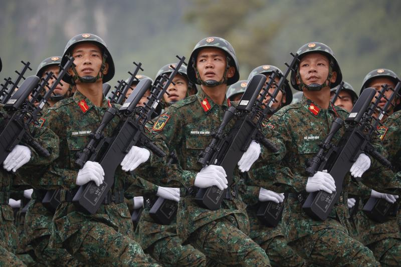 Kỵ binh xuất hiện tại buổi hợp luyện nhiệm vụ diễu binh A80- Ảnh 10.