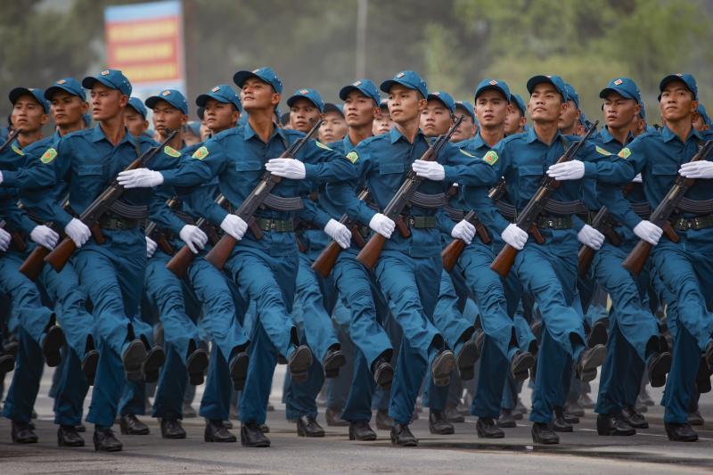 Kỵ binh xuất hiện tại buổi hợp luyện nhiệm vụ diễu binh A80- Ảnh 14.