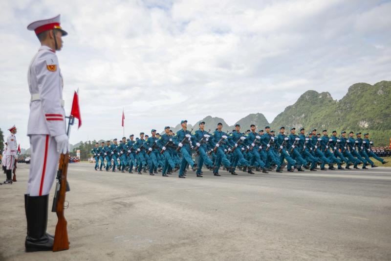 Kỵ binh xuất hiện tại buổi hợp luyện nhiệm vụ diễu binh A80- Ảnh 15.