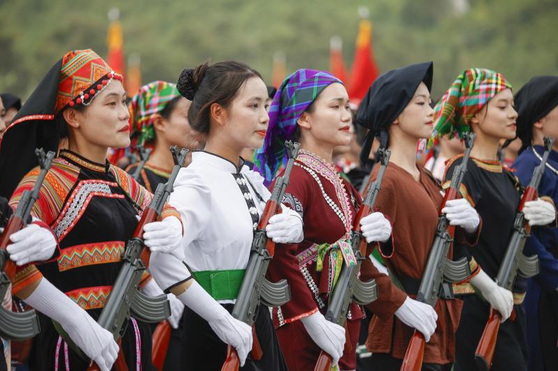 Kỵ binh xuất hiện tại buổi hợp luyện nhiệm vụ diễu binh A80- Ảnh 17.