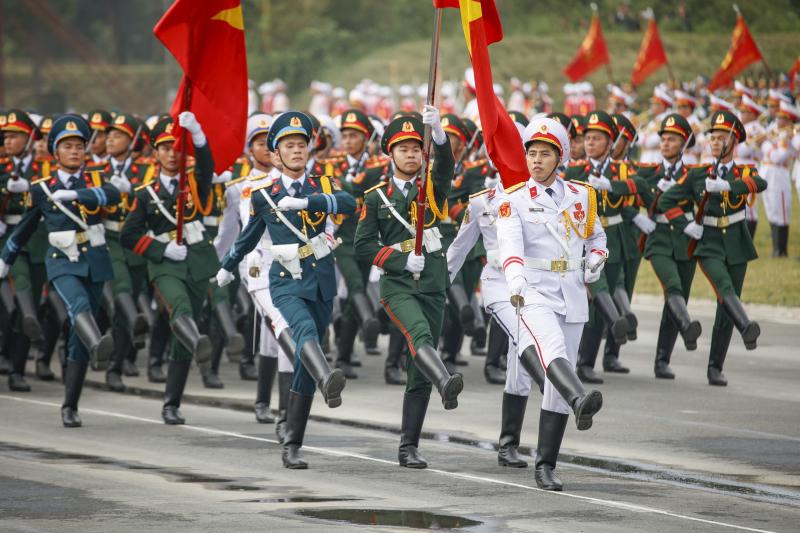 Kỵ binh xuất hiện tại buổi hợp luyện nhiệm vụ diễu binh A80- Ảnh 2.