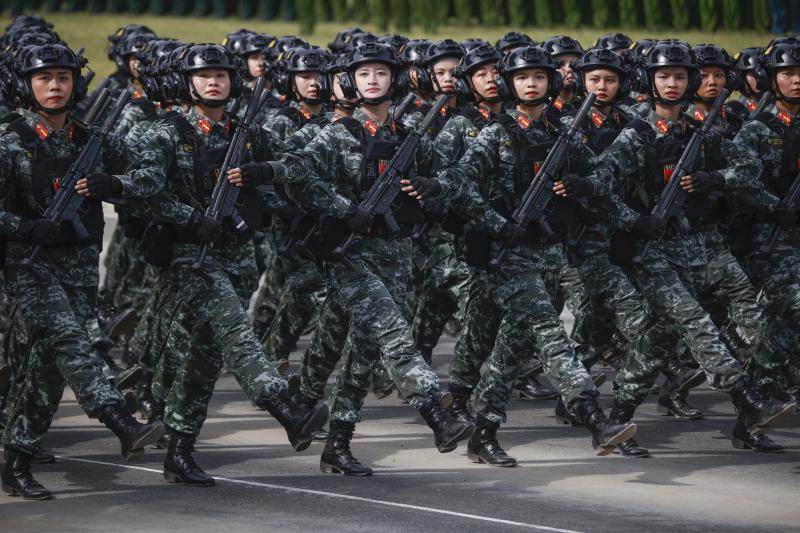Kỵ binh xuất hiện tại buổi hợp luyện nhiệm vụ diễu binh A80- Ảnh 18.