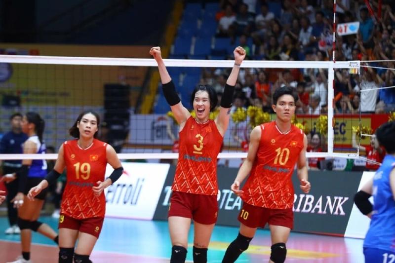 Philippines không thể cản bước đội tuyển bóng chuyền nữ Việt Nam ở chặng 2 SEA V.League- Ảnh 2.