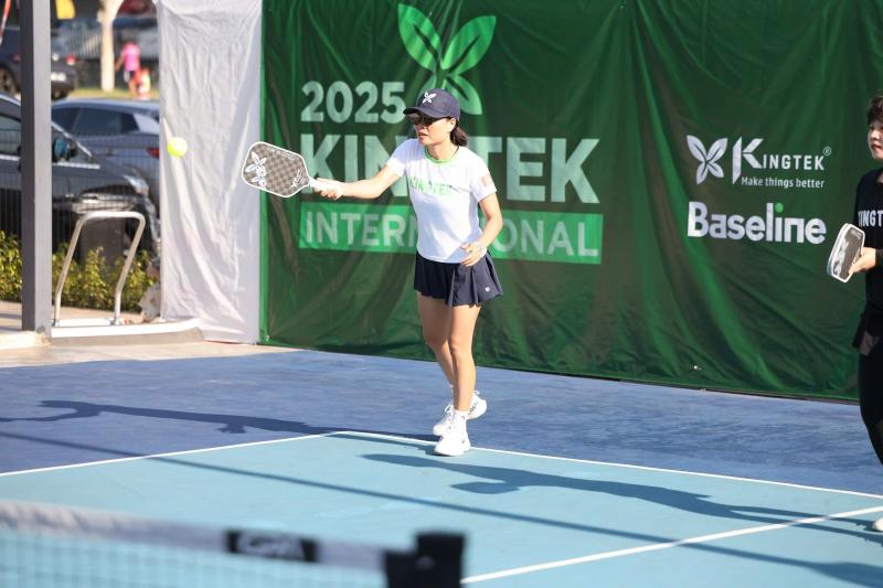 Các tay vợt Việt Nam gây sốt ở giải pickleball Kingtek International 2025- Ảnh 1. Các tay vợt Việt Nam gây sốt ở giải pickleball Kingtek International 2025- Ảnh 1.