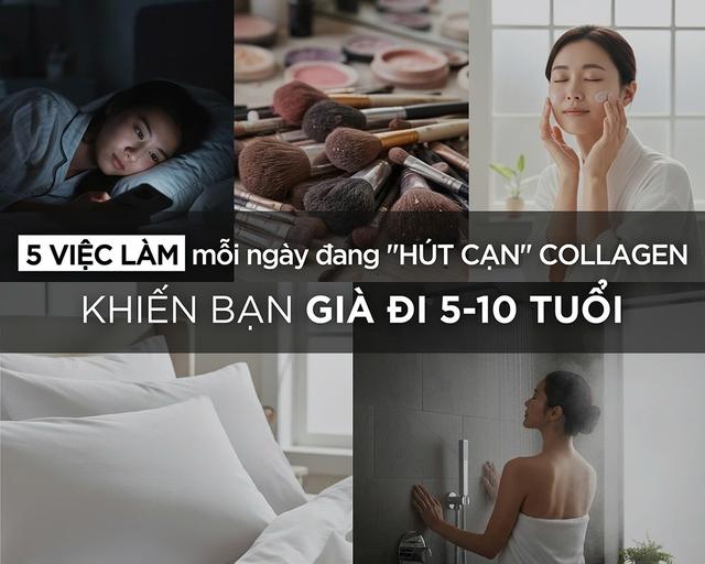 5 việc làm mỗi ngày đang ‘hút cạn’ collagen, khiến bạn già 5-10 tuổi mà không biết - Ảnh 1. 5 việc làm mỗi ngày đang ‘hút cạn’ collagen, khiến bạn già 5-10 tuổi mà không biết - Ảnh 1.