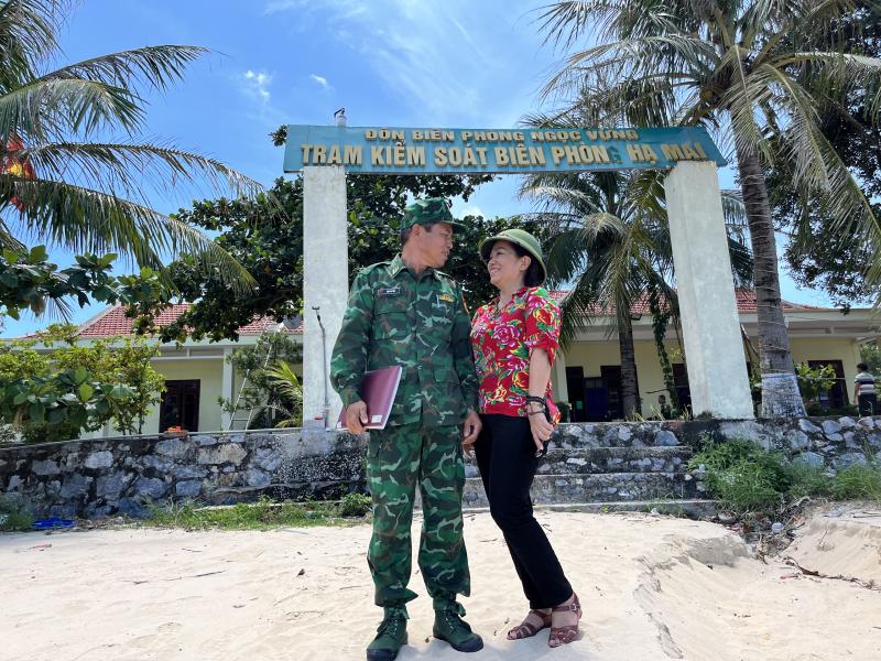 14 điểm cơ sở lãnh hải Việt Nam trên vịnh Bắc bộ - Kỳ 7: Đảo quân sự Hạ Mai - điểm A17, A18- Ảnh 6. 14 điểm cơ sở lãnh hải Việt Nam trên vịnh Bắc bộ - Kỳ 7: Đảo quân sự Hạ Mai - điểm A17, A18- Ảnh 6.