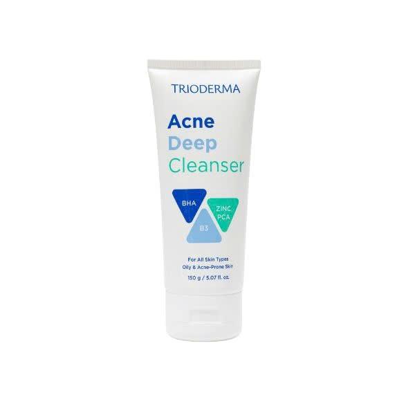 Review sữa rửa mặt Trioderma Acne Deep Cleanser có giúp sạch sâu, hỗ trợ giảm mụn?- Ảnh 5. Review sữa rửa mặt Trioderma Acne Deep Cleanser có giúp sạch sâu, hỗ trợ giảm mụn?- Ảnh 5.
