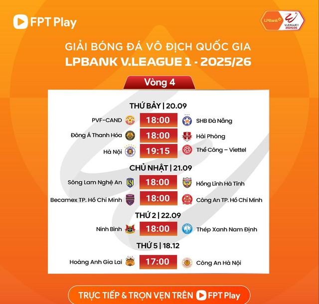 Nảy lửa vòng 4 V-League, ‘tự dưng’ HAGL đến tận tháng 12 mới đấu: Lý do bất ngờ!- Ảnh 2.