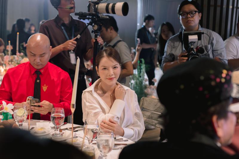 Thanh Bạch, Lý Nhã Kỳ dự đám cưới của Hồ Quang Hiếu và vợ người mẫu - Ảnh 15.