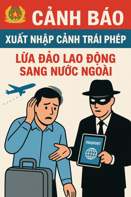 Công an TP.HCM cảnh báo xuất nhập cảnh trái phép lừa đảo lao động sang Campuchia- Ảnh 1.