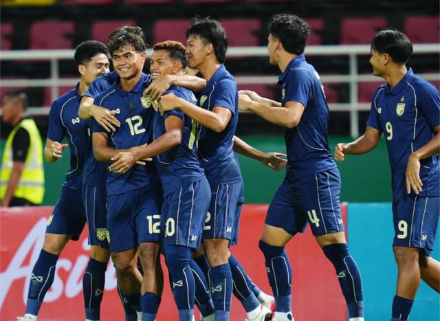 U.23 Thái Lan thắng cực đậm Mông Cổ, U.23 Indonesia bất lực còn Malaysia thua sốc- Ảnh 1. U.23 Thái Lan thắng cực đậm Mông Cổ, U.23 Indonesia bất lực còn Malaysia thua sốc- Ảnh 1.
