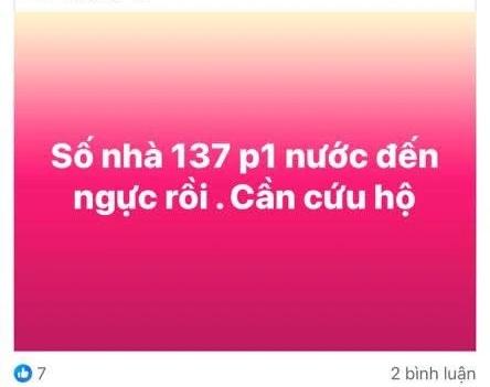 Người Thanh Hóa cầu cứu vì nước lũ dâng lên cao, ngập lụt giữa đêm - Ảnh 1.