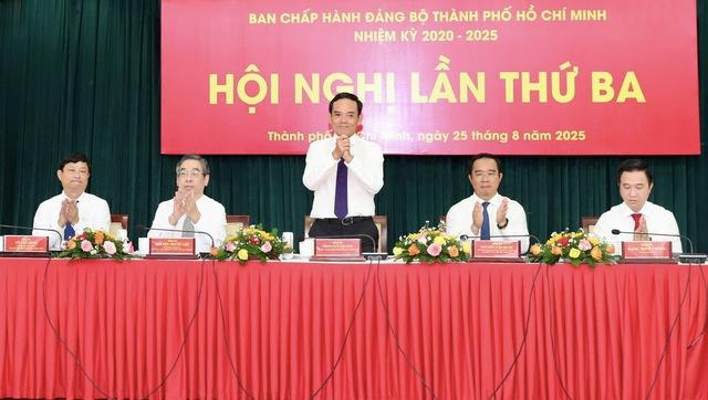 Phân công ông Nguyễn Phước Lộc điều hành công việc hằng ngày của Đảng bộ TP.HCM- Ảnh 1.