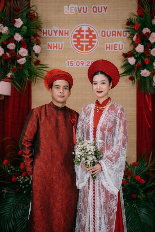 Lễ vu quy phong cách miệt vườn của Hồ Quang Hiếu và vợ người mẫu - Ảnh 1.