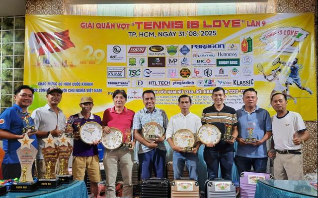 Tennis Is Love 2025: Sân chơi phong trào, lan tỏa yêu thương- Ảnh 5.
