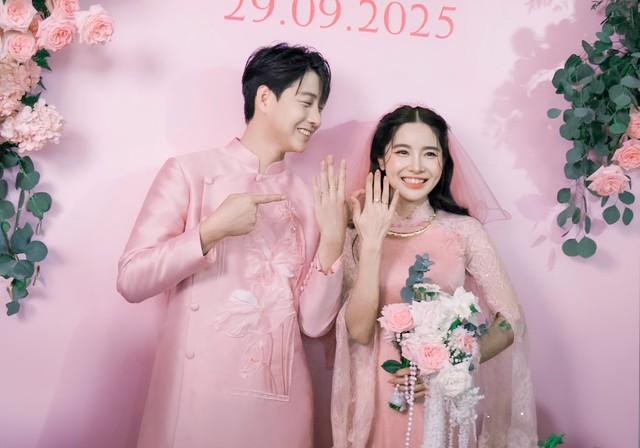 Cặp đôi tổ chức lễ cưới sau 2 năm nên duyên từ show hẹn hò - Ảnh 1.