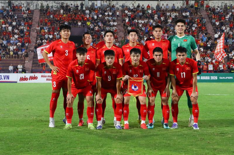 Thanh Nhàn ghi bàn đẳng cấp, U.23 Việt Nam thắng Yemen: VFF thưởng lớn vì tấm vé vàng châu Á- Ảnh 1. Thanh Nhàn ghi bàn đẳng cấp, U.23 Việt Nam thắng Yemen: VFF thưởng lớn vì tấm vé vàng châu Á- Ảnh 1.