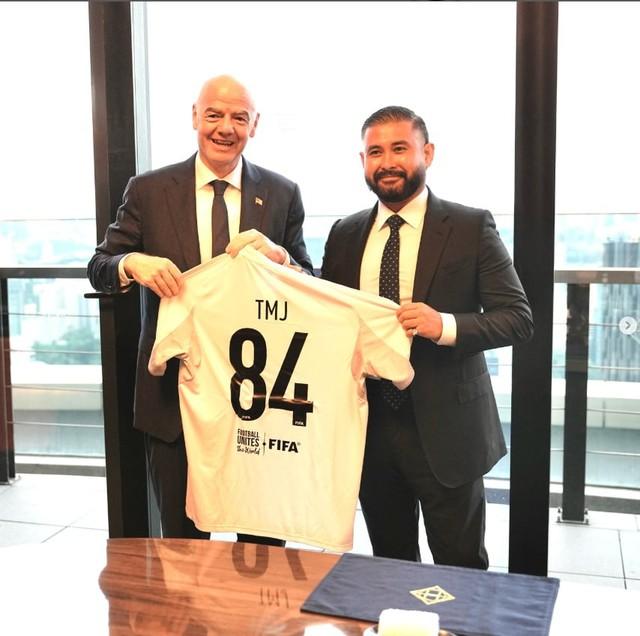 FIFA: Chuyến thăm Malaysia của Chủ tịch Infantino không liên quan đến án phạt FAM- Ảnh 1. FIFA: Chuyến thăm Malaysia của Chủ tịch Infantino không liên quan đến án phạt FAM- Ảnh 1.