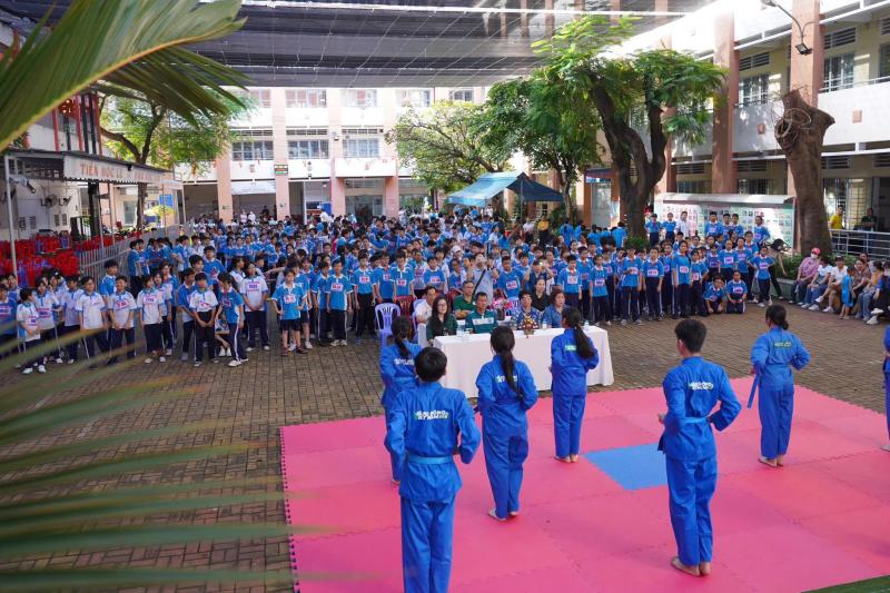 Bùng nổ giải thể thao học sinh TP.HCM- Ảnh 8. Bùng nổ giải thể thao học sinh TP.HCM- Ảnh 8.