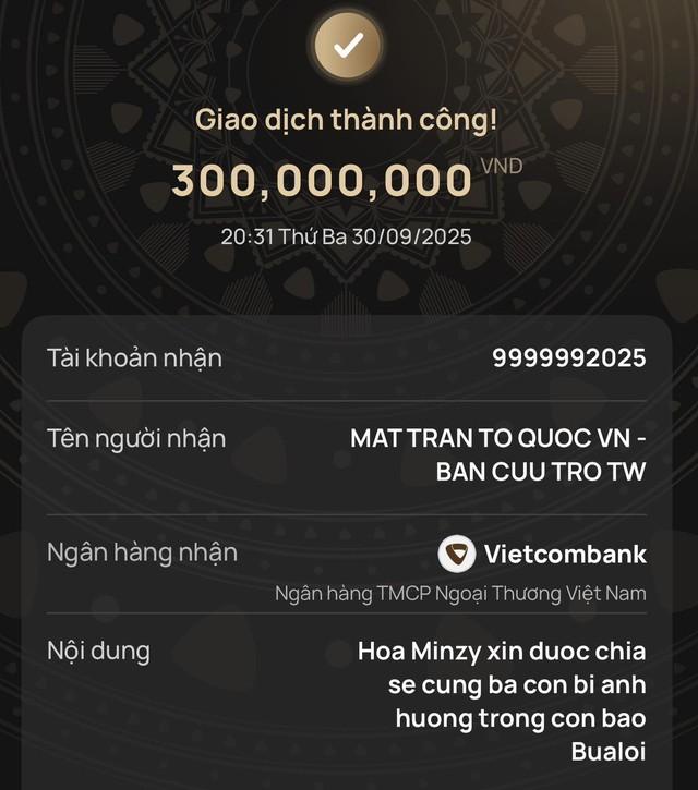 Cư dân mạng ủng hộ bà con vùng lũ qua mặt trận tổ quốc Việt Nam - Ảnh 3. Cư dân mạng ủng hộ bà con vùng lũ qua mặt trận tổ quốc Việt Nam - Ảnh 3.