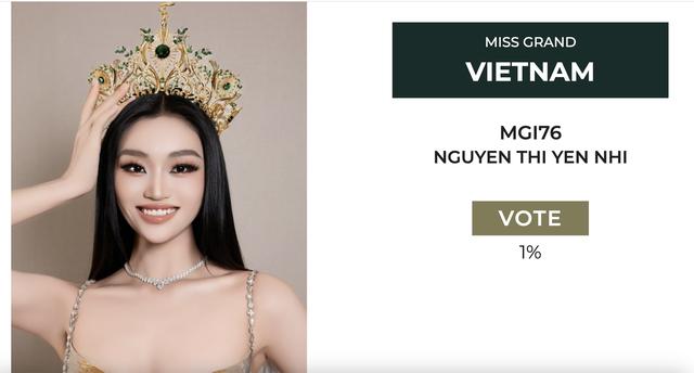Hoa hậu Yến Nhi bị khán giả 'ghẻ lạnh' ở Miss Grand International 2025 - Ảnh 2.