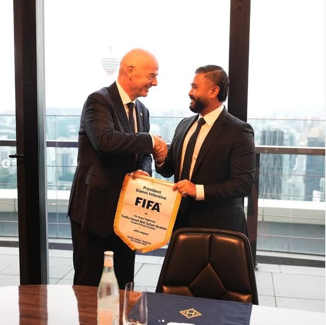 FIFA: Chuyến thăm Malaysia của Chủ tịch Infantino không liên quan đến án phạt FAM- Ảnh 2. FIFA: Chuyến thăm Malaysia của Chủ tịch Infantino không liên quan đến án phạt FAM- Ảnh 2.