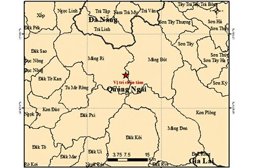 Động đất 4,9 độ Richter ở Quảng Ngãi, người dân Gia Lai cảm nhận rung lắc- Ảnh 1. Động đất 4,9 độ Richter ở Quảng Ngãi, người dân Gia Lai cảm nhận rung lắc- Ảnh 1.
