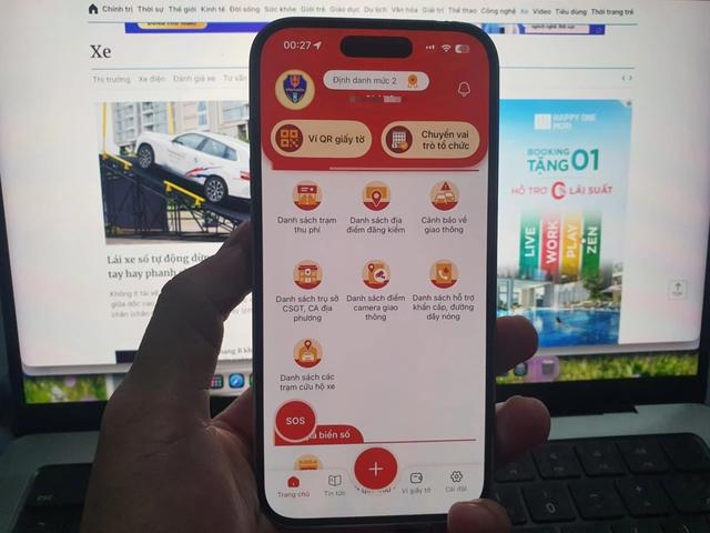 Có thể tra cứu những gì từ ứng dụng VNeTraffic? - Ảnh 1. Tra cứu được những gì từ ứng dụng VNetraffic? - Ảnh 1.
