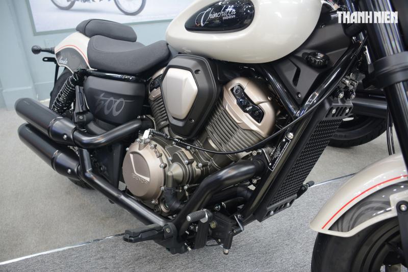 'Xế nổ' hầm hố Benda Chinchilla 500 đầu tiên về Việt Nam, cạnh tranh Honda Rebel 500 - Ảnh 8.